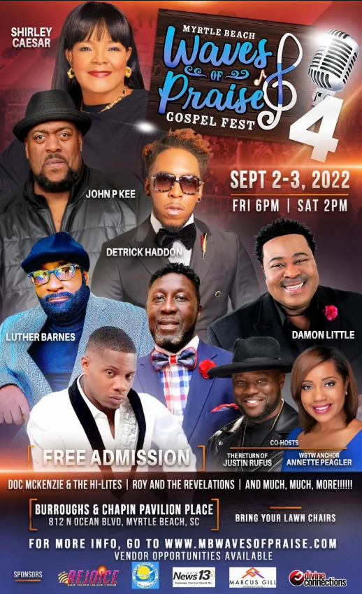 Myrtle Beach Waves Of Praise Gospel Fest